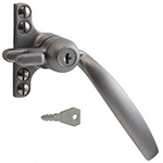 Curved classic key-locking handle