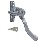 Scroll classic key-locking handle