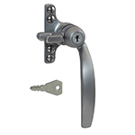 Arched classic key-locking handle